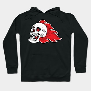 Flaming Skull Hoodie